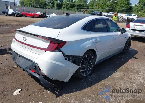 2022 Hyundai Sonata N Line from USA, damaged, VIN KMHL14JC9NA209891